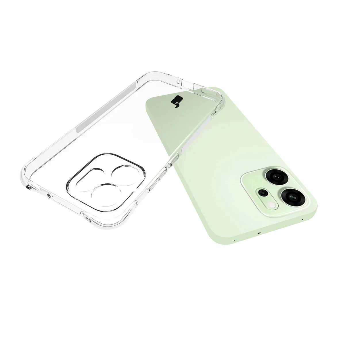 Flexible Handyhülle für Oppo Reno 14 F / 14 FS, Bizon Case Salpa, Transparent - Image 4