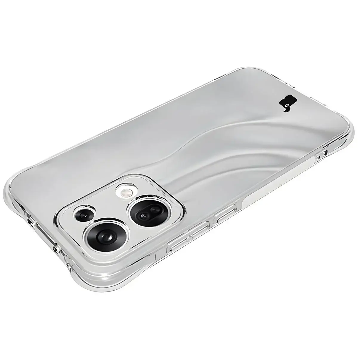 Flexible Handyhülle für Oppo Reno13, Bizon Case Salpa, Transparent - Image 5