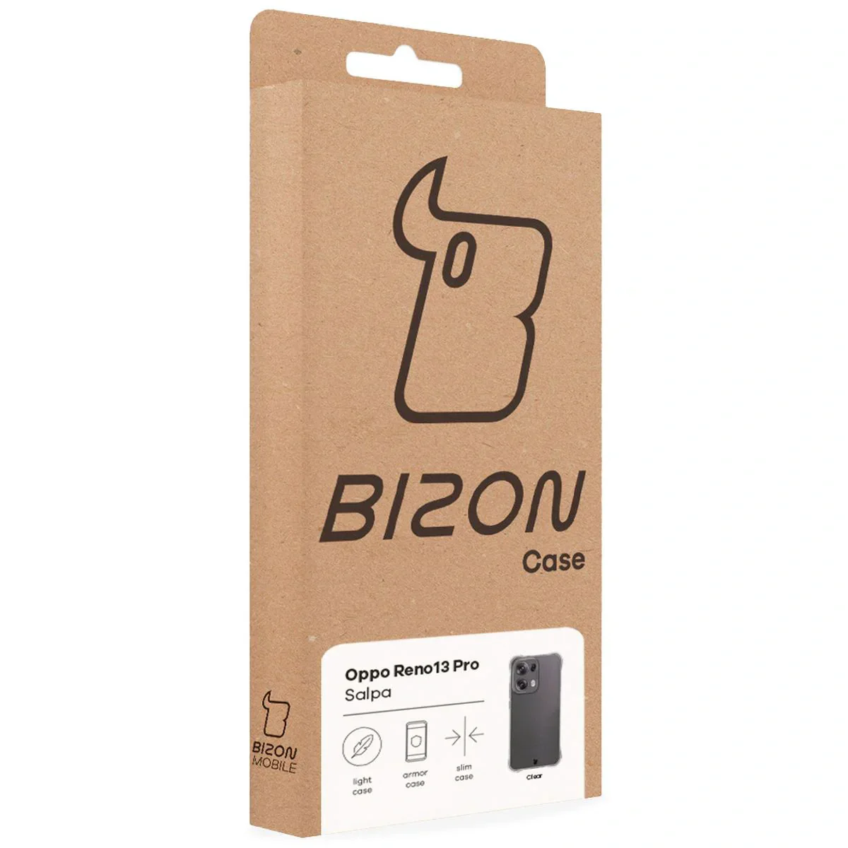 Flexible Handyhülle für Oppo Reno13 Pro, Bizon Case Salpa, Transparent - Image 7