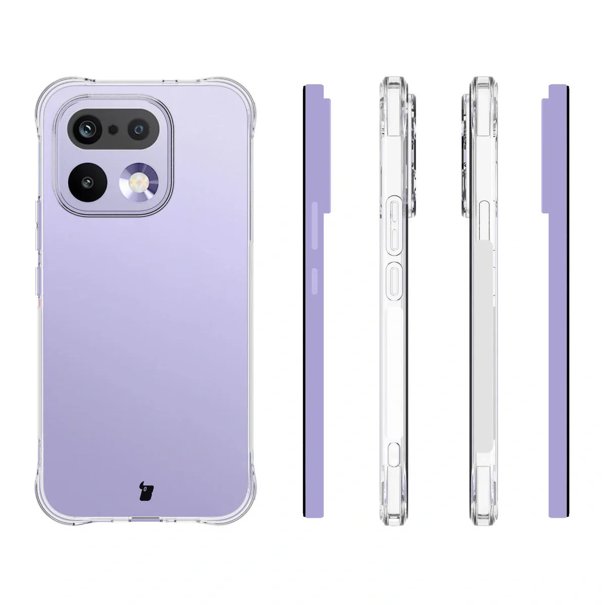 Flexible Handyhülle für Realme 16 Pro 5G, Bizon Case Salpa, Transparent - Image 3