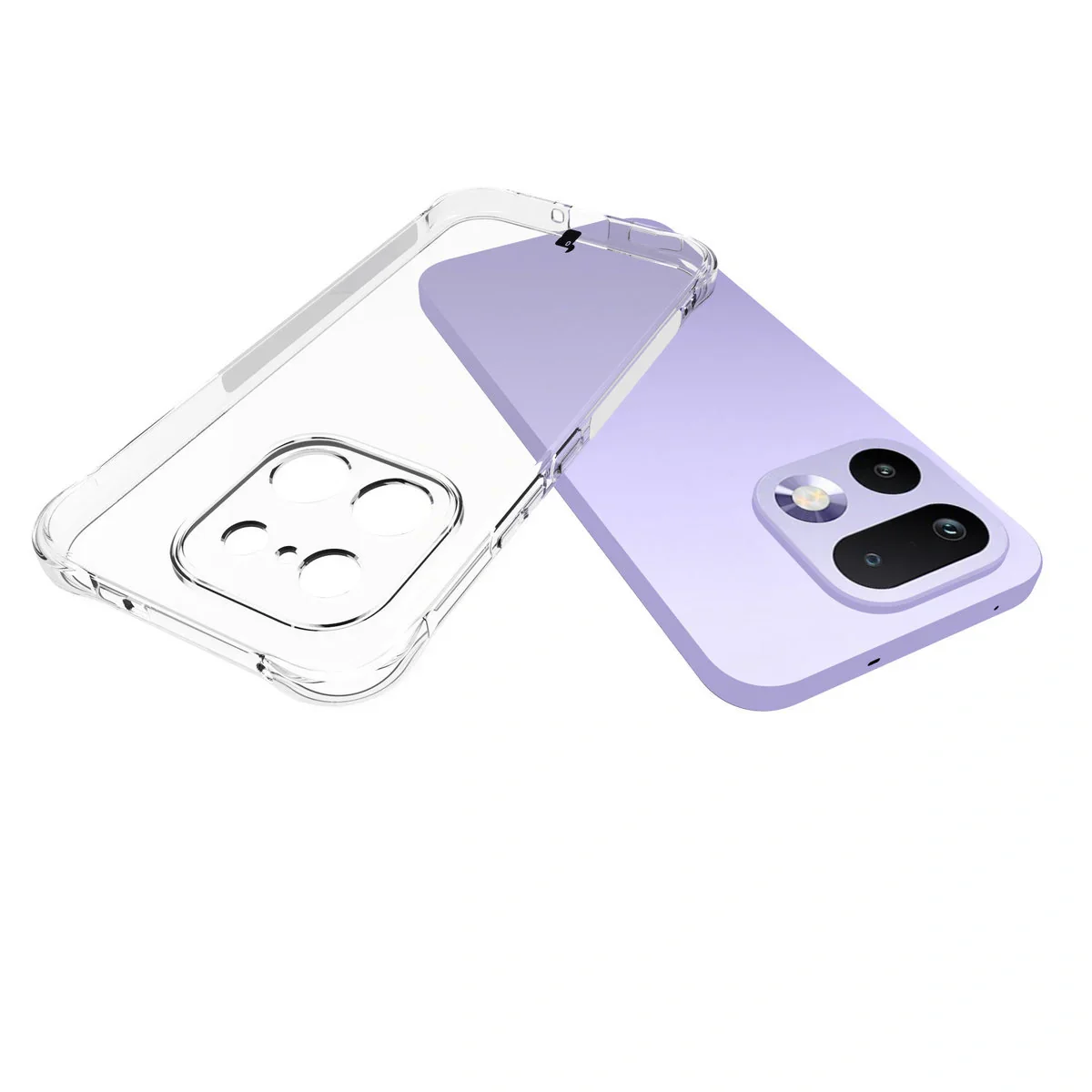 Flexible Handyhülle für Realme 16 Pro 5G, Bizon Case Salpa, Transparent - Image 4