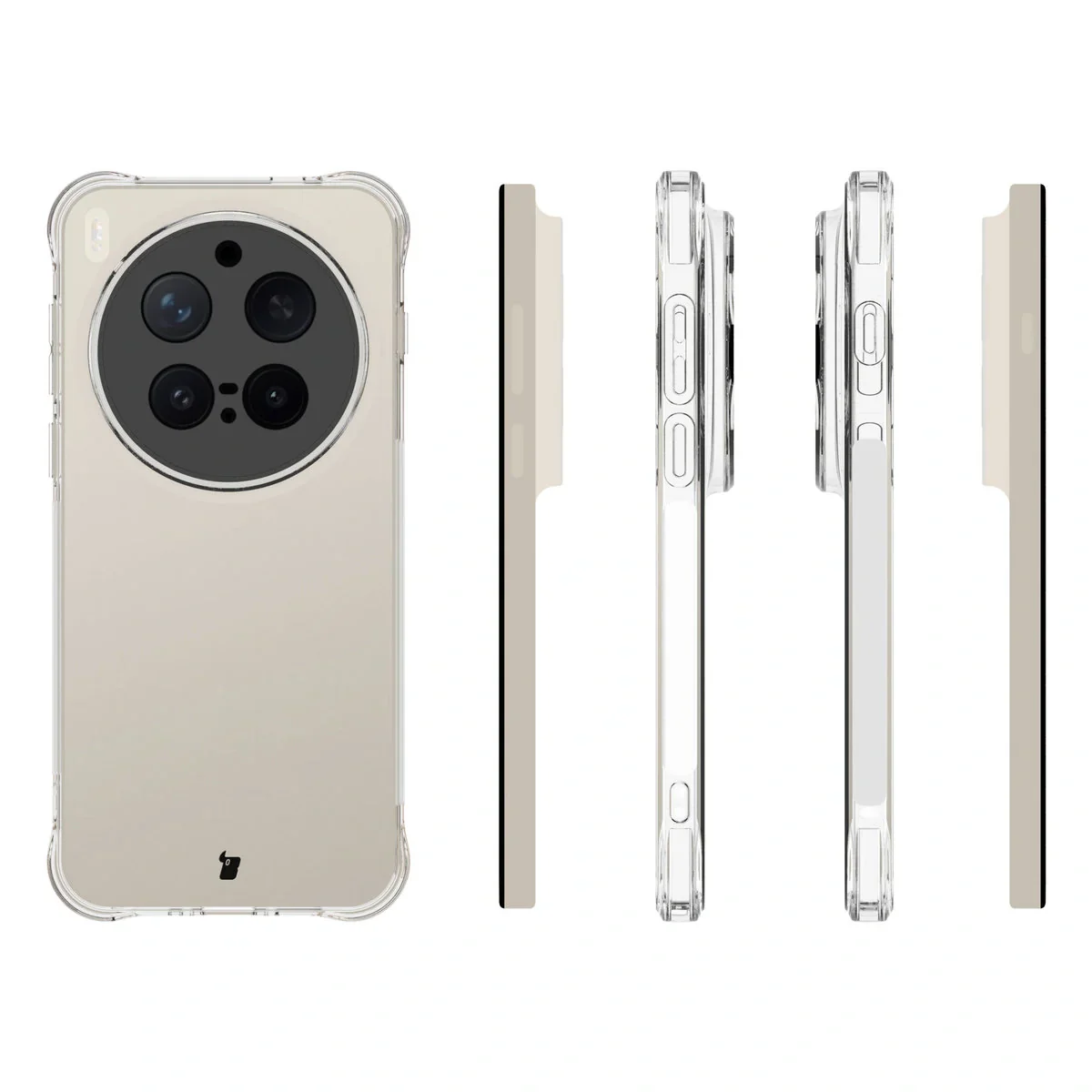 Flexible Handyhülle für Vivo X300 Pro, Bizon Case Salpa, Transparent - Image 3