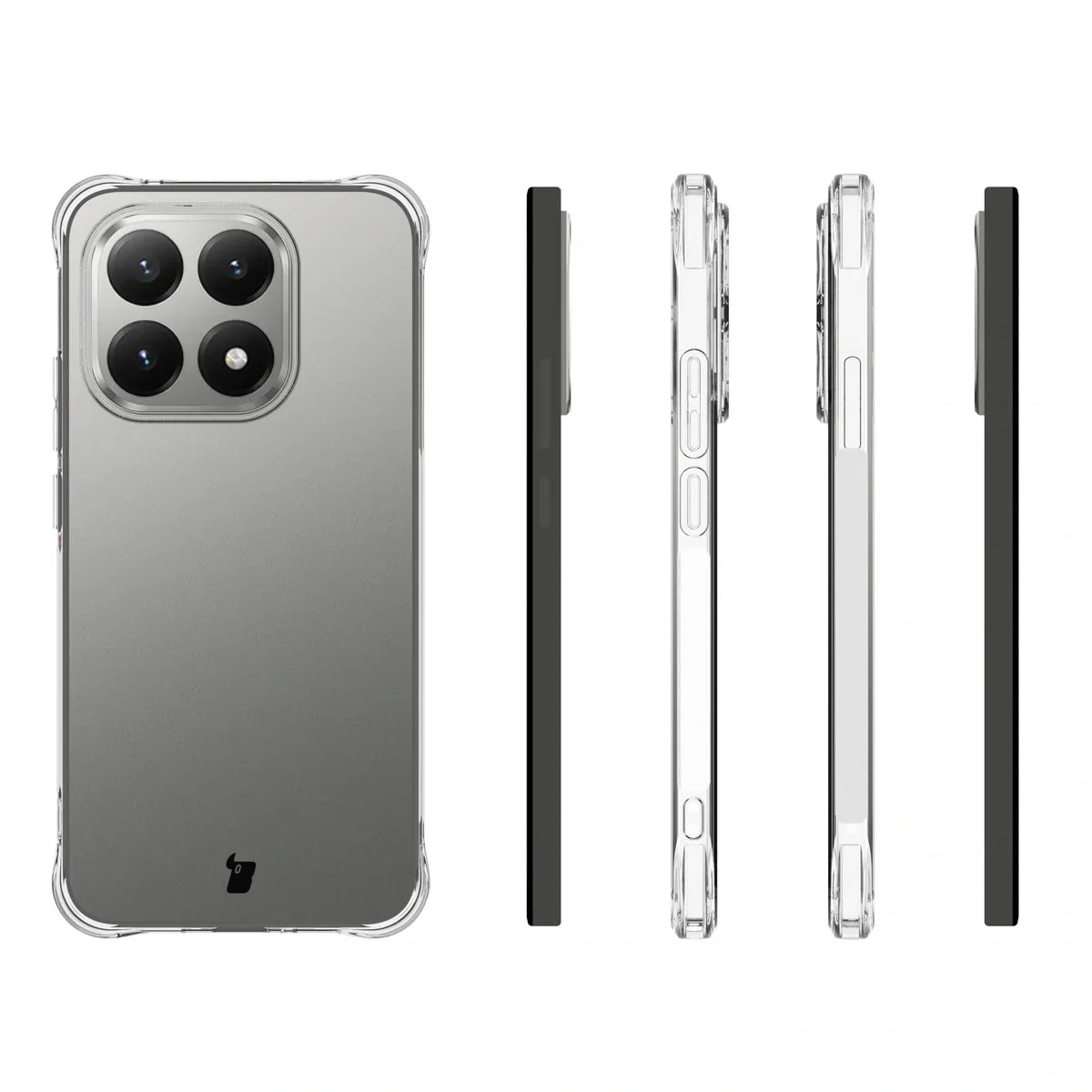 Flexible Handyhülle für Xiaomi 15T, Bizon Case Salpa, Transparent - Image 3