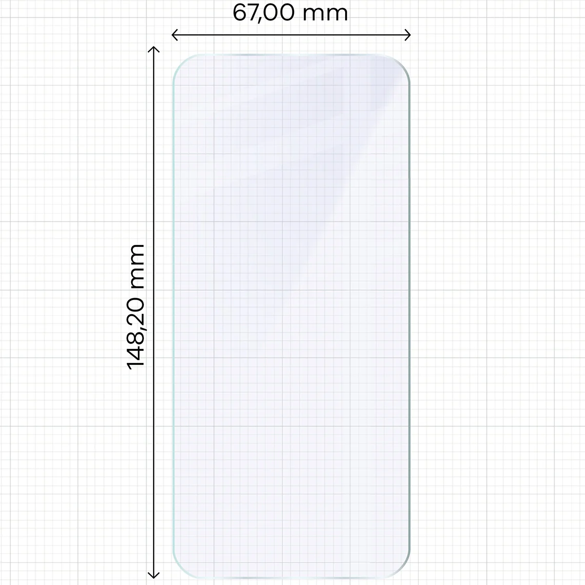 Flexibles Hybridglas für Google Pixel 10, Bizon Glass Mule Duo, 2 Stück - Image 2
