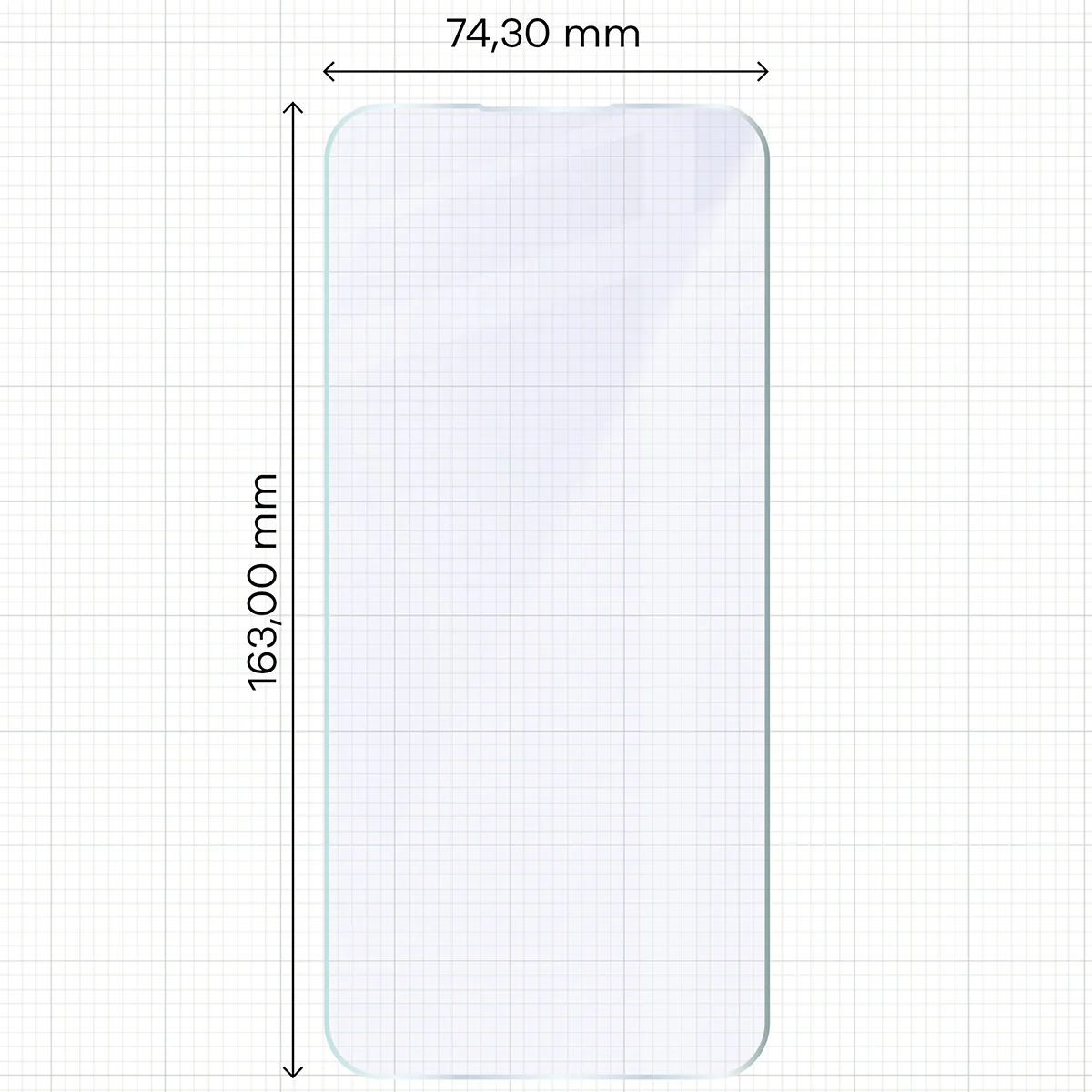 Flexibles Hybridglas für HAMMER Blade V 5G, Bizon Glass Mule Duo, 2 Stück - Image 2