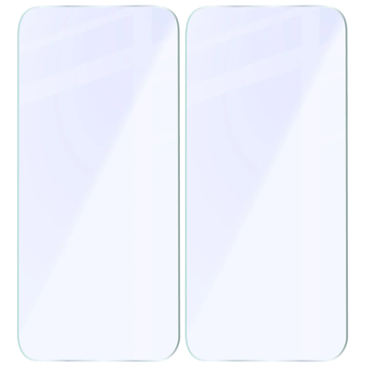 Flexibles Hybridglas für iPhone 15 Plus, Bizon Glass Mule Duo, 2 Stück - Image 4