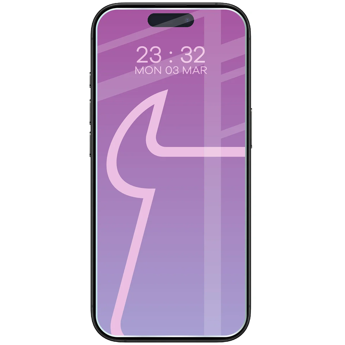 Flexibles Hybridglas für iPhone 16 Pro, Bizon Glass Mule - Image 3