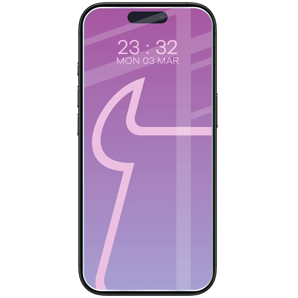 Flexibles Hybridglas für iPhone 16 Pro, Bizon Glass Mule Duo, 2 Stück - Image 3