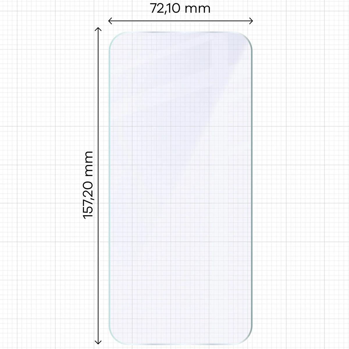 Flexibles Hybridglas für OnePlus 15, Bizon Glass Mule Duo, 2 Stück - Image 2