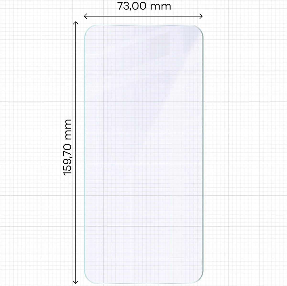 Flexibles Hybridglas für OnePlus Nord 5, Bizon Glass Mule - Image 2