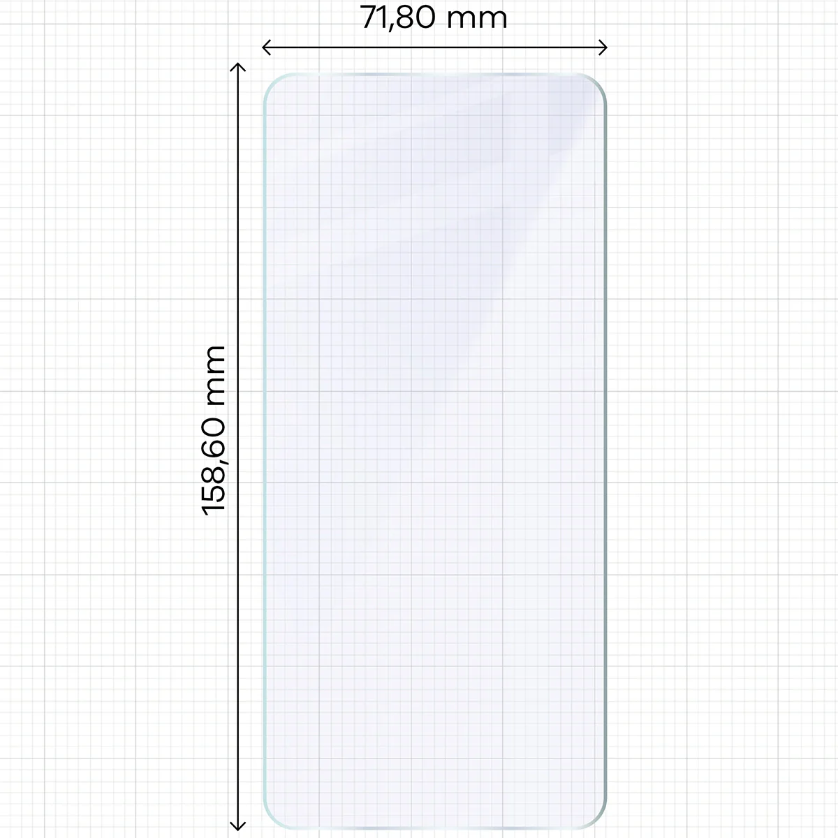 Flexibles Hybridglas für OnePlus Nord CE5 5G, Bizon Glass Mule Duo, 2 Stück - Image 2