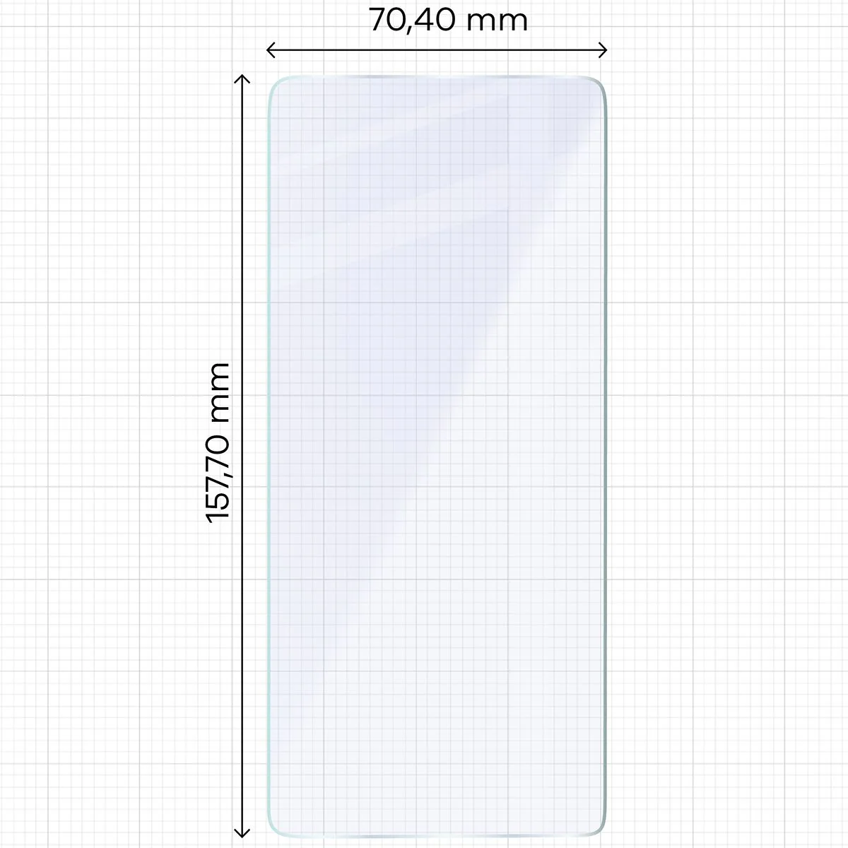 Flexibles Hybridglas für Asus Zenfone 12 Ultra, Bizon Glass Mule - Image 3