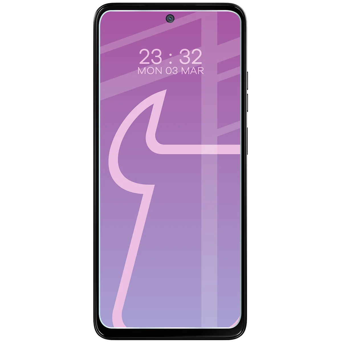 Flexibles Hybridglas für Motorola Moto G15 / G15 Power / E15, Bizon Glass Mule - Image 3