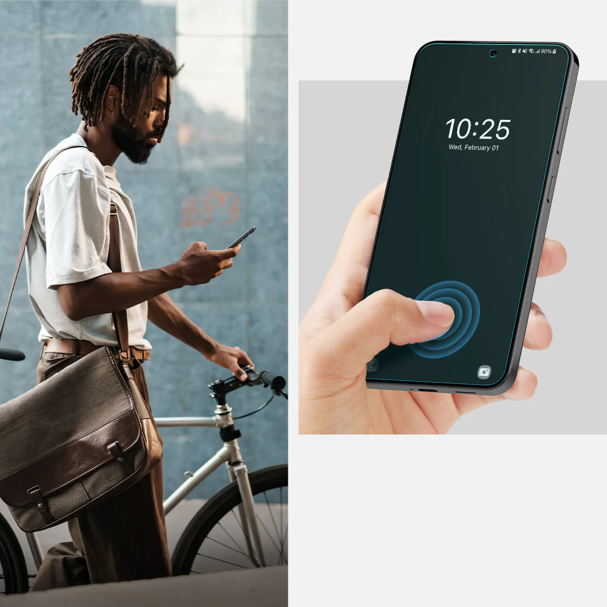 Folie für die Schutzhülle für Galaxy S24, Spigen Neo Flex Solid 2-Pack - Image 12
