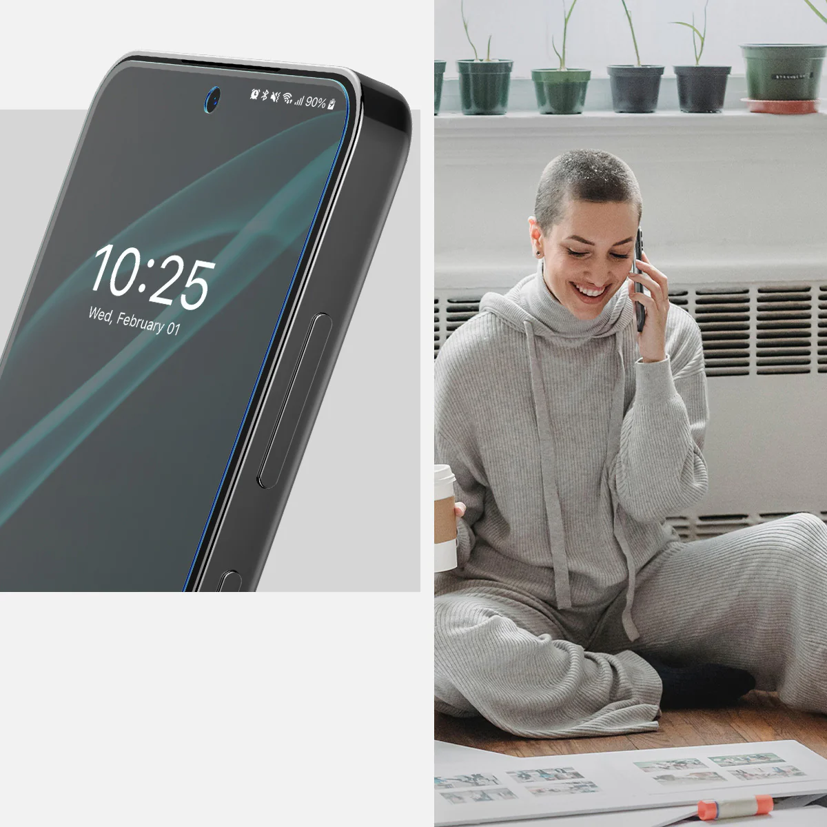 Folie für die Schutzhülle für Galaxy S24, Spigen Neo Flex Solid 2-Pack - Image 15