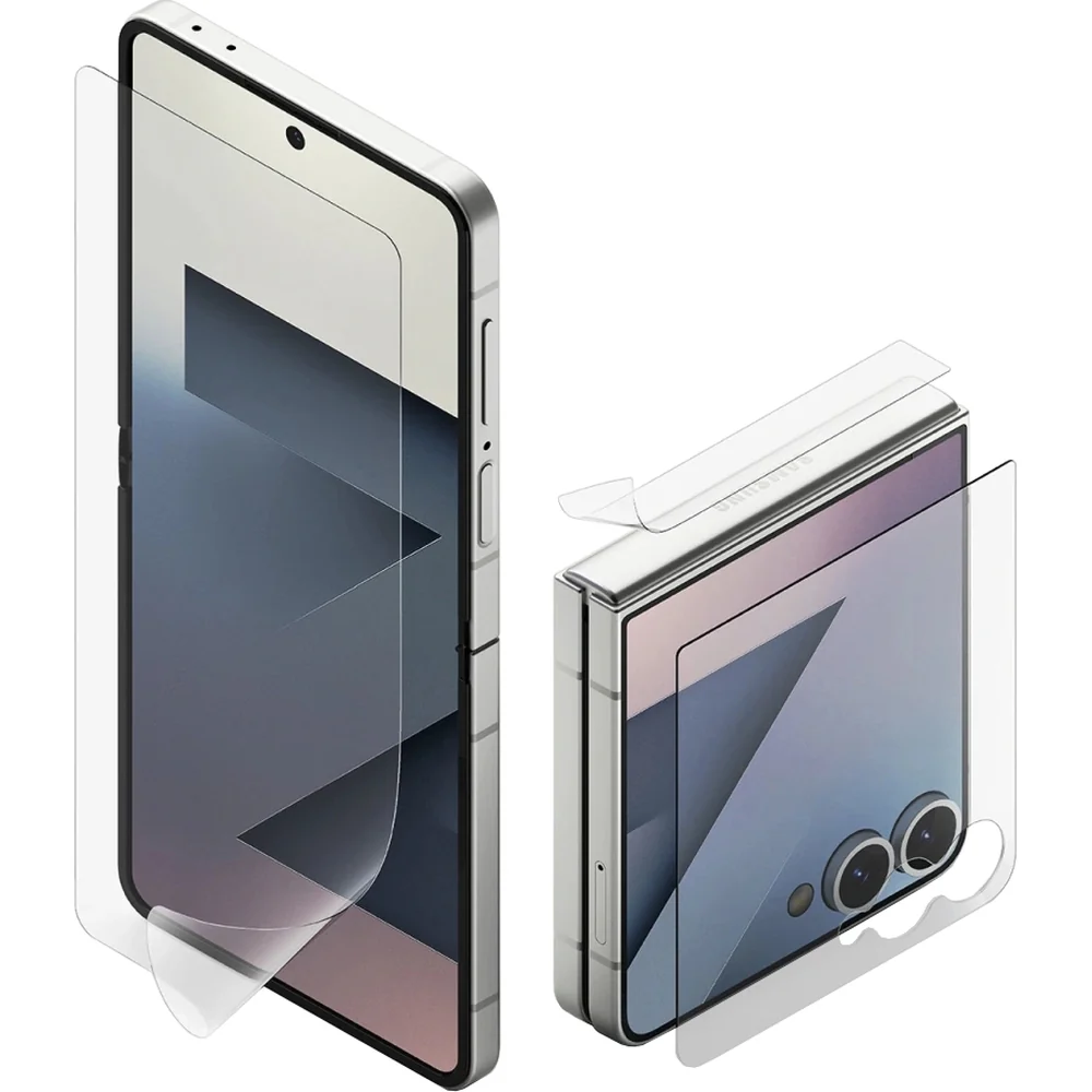 Folie + Gehärtetes Glas Set für Galaxy Z Flip7, Ringke Rearth 3in1 Protector - Image 9
