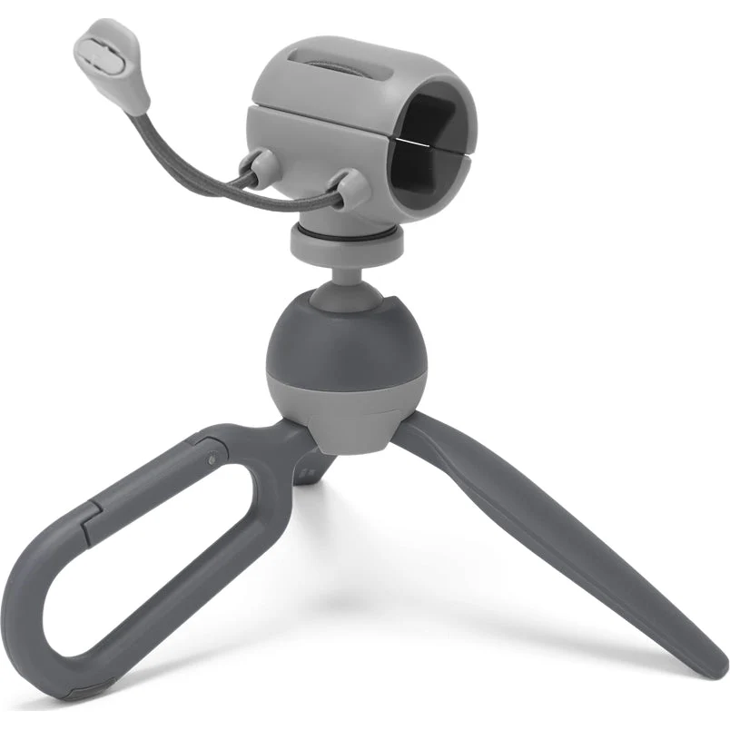 Fotostativ Joby HandyPod Clip mit Smartphone-Klammer und eingebautem Karabiner, Grau - Image 8