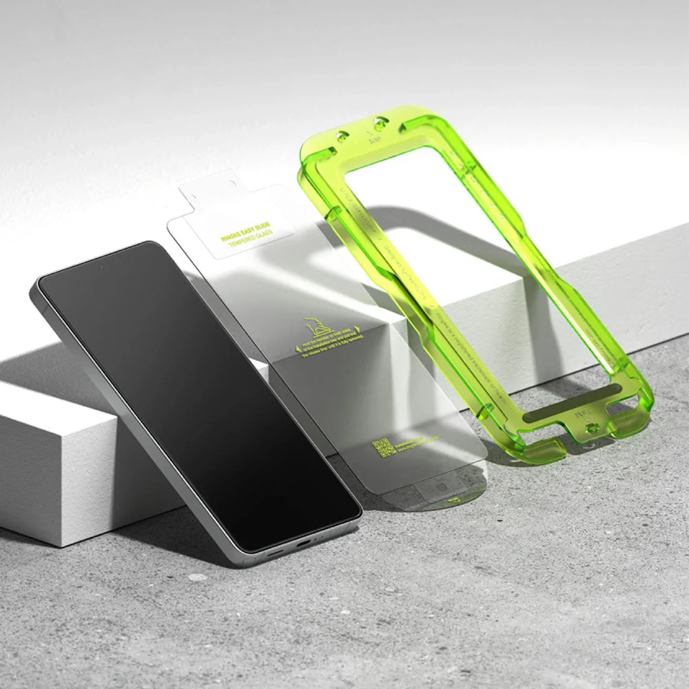 Gehärtetes Bildschirmglas mit Applikator für Galaxy S26 Ultra, Ringke Easy Slide, 2 Stück - Image 5