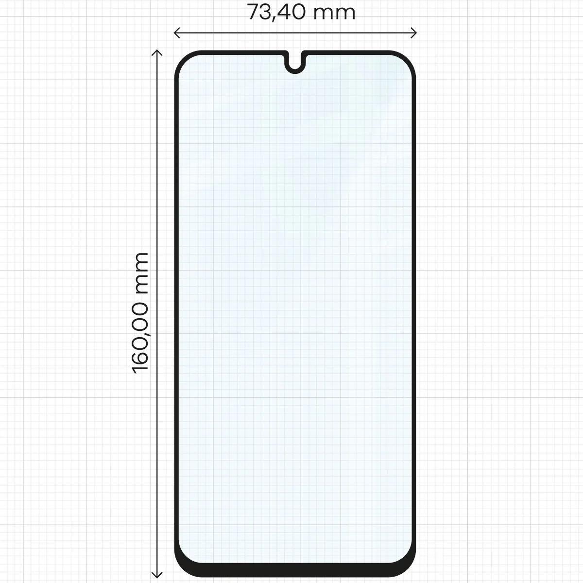 Gehärtetes Glas - 2 Stück + Kameraschutz für Galaxy A26 5G, Bizon Glass Edge Pack, Schwarz - Image 2