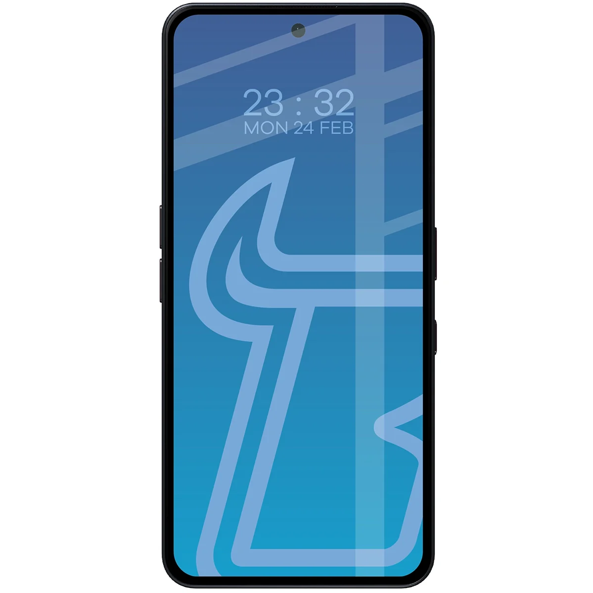 Gehärtetes Glas - 2 Stück + Kameraschutz für Nothing Phone (3a), Bizon Glass Edge Pack, Schwarz - Image 3