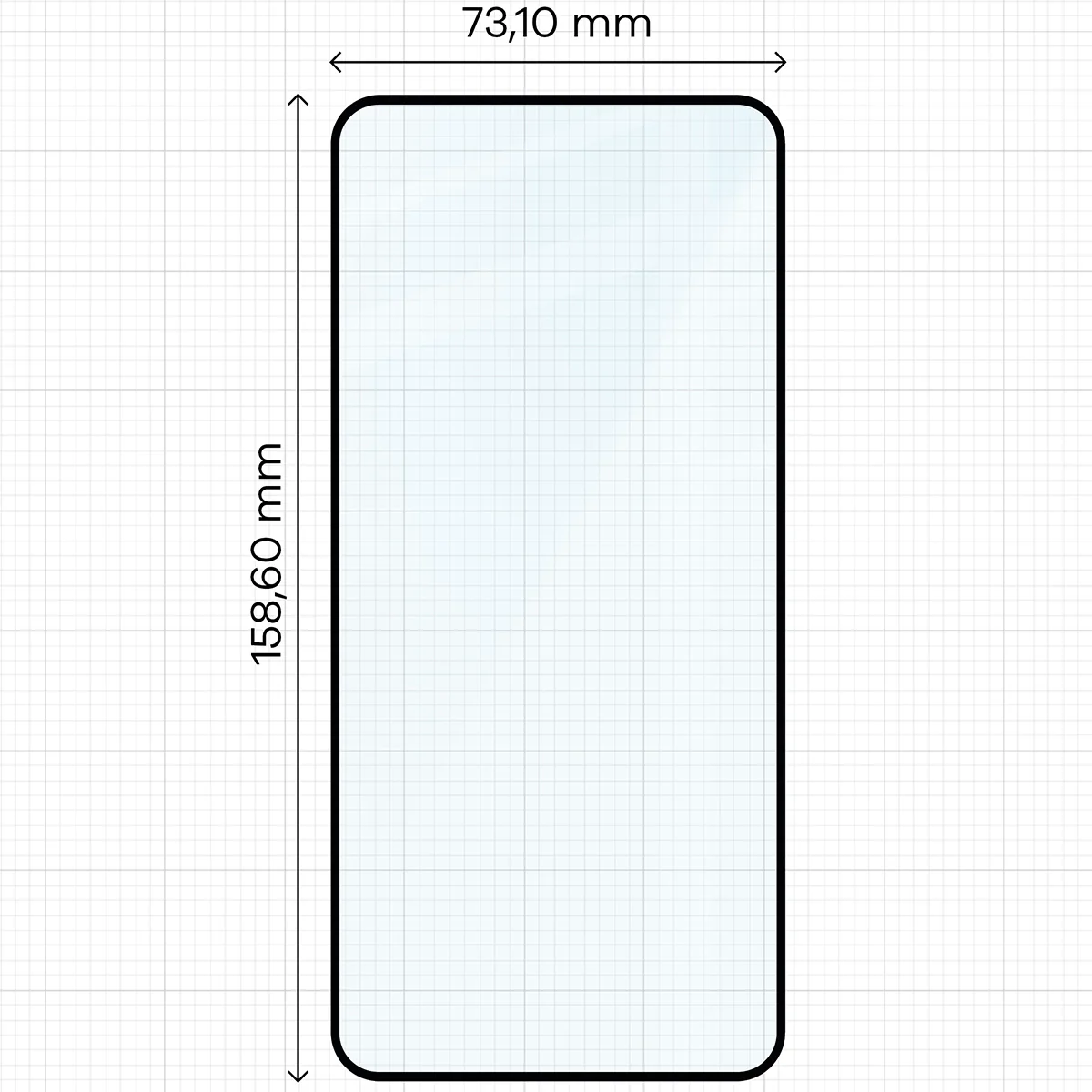 Gehärtetes Glas - 2 Stück + Kameraschutz für Oppo Reno13 Pro, Bizon Glass Edge 3D Pack, Schwarz - Image 2