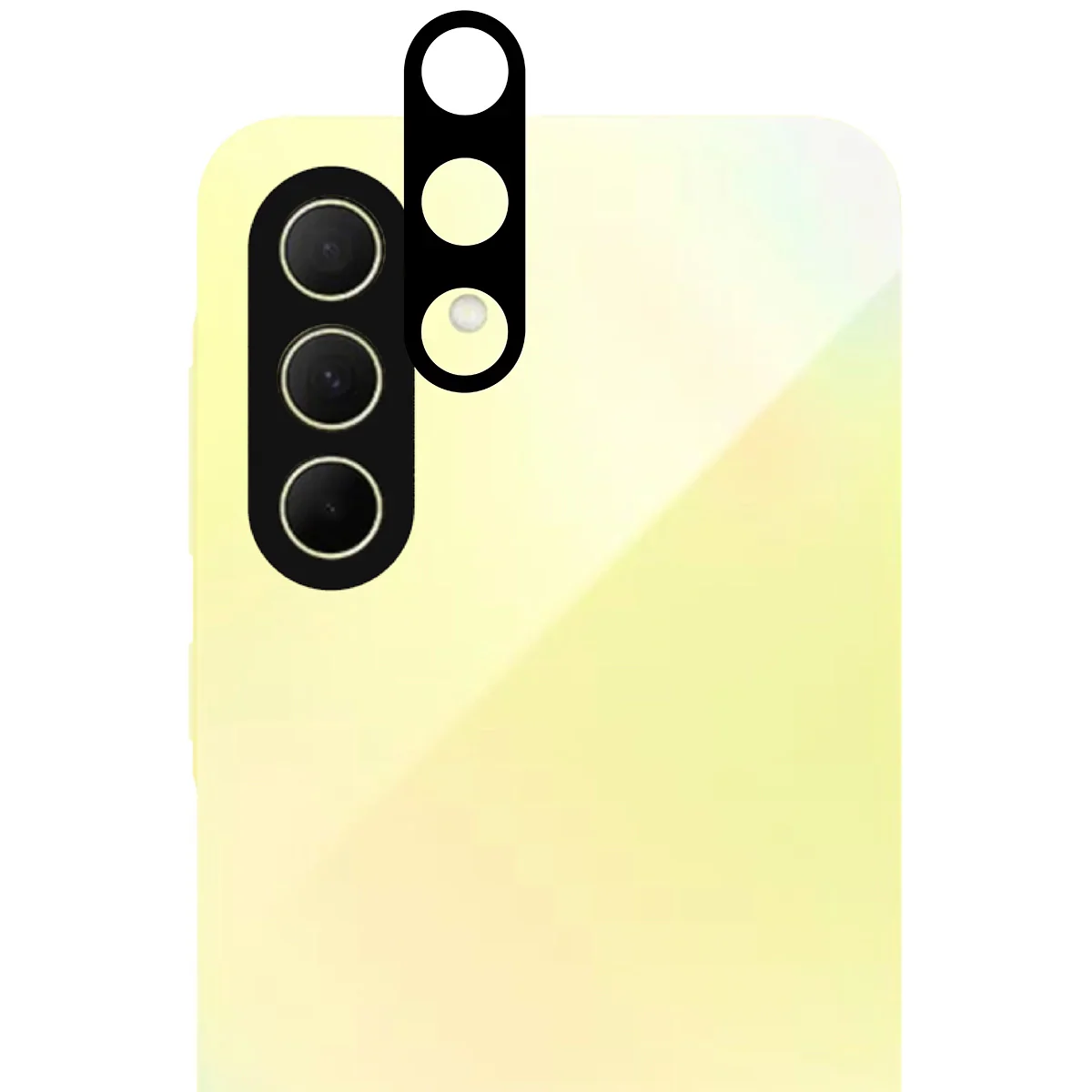 Gehärtetes Glas - 2 Stück + Kameraschutz für Galaxy A36 5G, Bizon Glass Edge Pack, Schwarz - Image 5