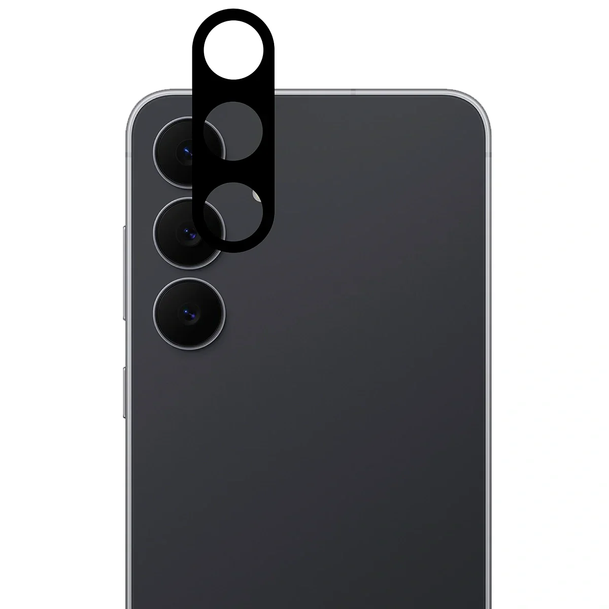 Gehärtetes Glas - 2 Stück + Kameraschutz für Galaxy S25 FE, Bizon Glass Edge Pack, Schwarz - Image 5