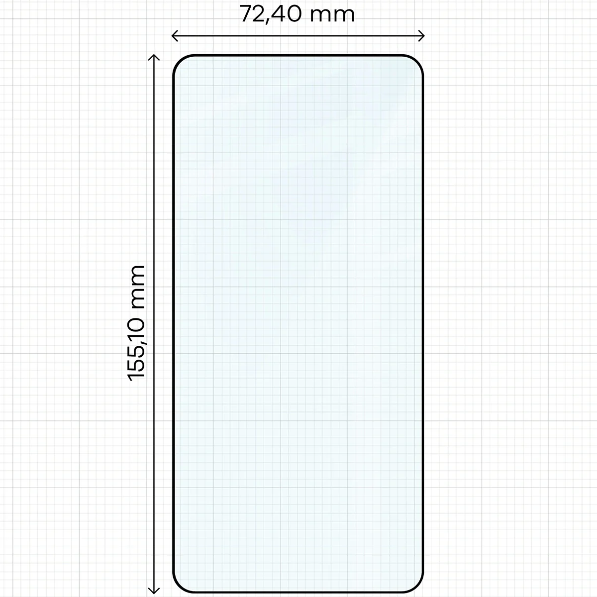 Gehärtetes Glas - 2 Stück + Kameraschutz für Galaxy S26 Plus, Bizon Glass Edge Pack, Schwarz - Image 2