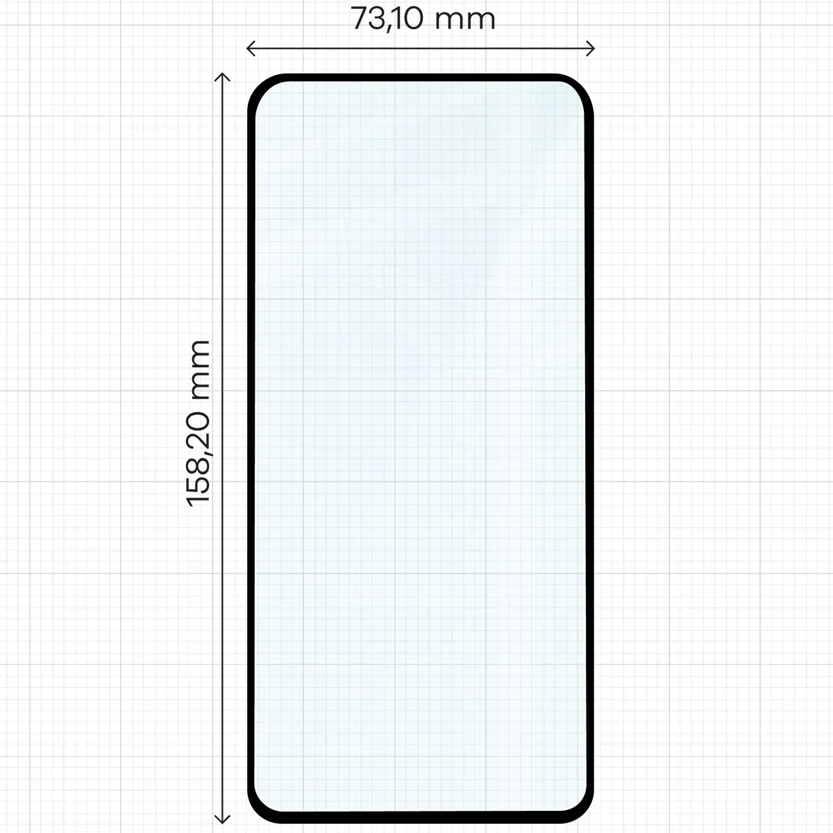Gehärtetes Glas - 2 Stück + Kameraschutz für Oppo Find X8 Pro, Bizon Glass Edge Pack, Schwarz - Image 2