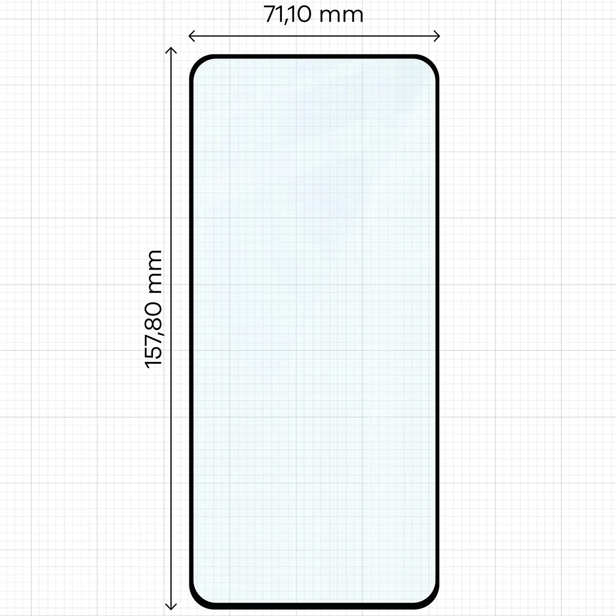 Gehärtetes Glas - 2 Stück + Kameraschutz für Realme 14 5G / 14T 5G, Bizon Glass Edge Pack, Schwarz - Image 2