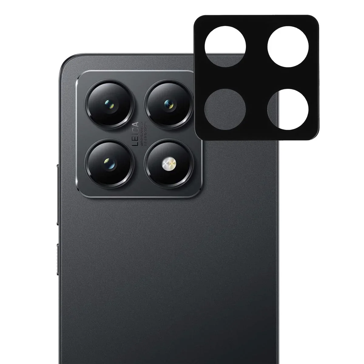Gehärtetes Glas - 2 Stück + Kameraschutz für Xiaomi 14T, Bizon Glass Edge Pack, Schwarz - Image 5