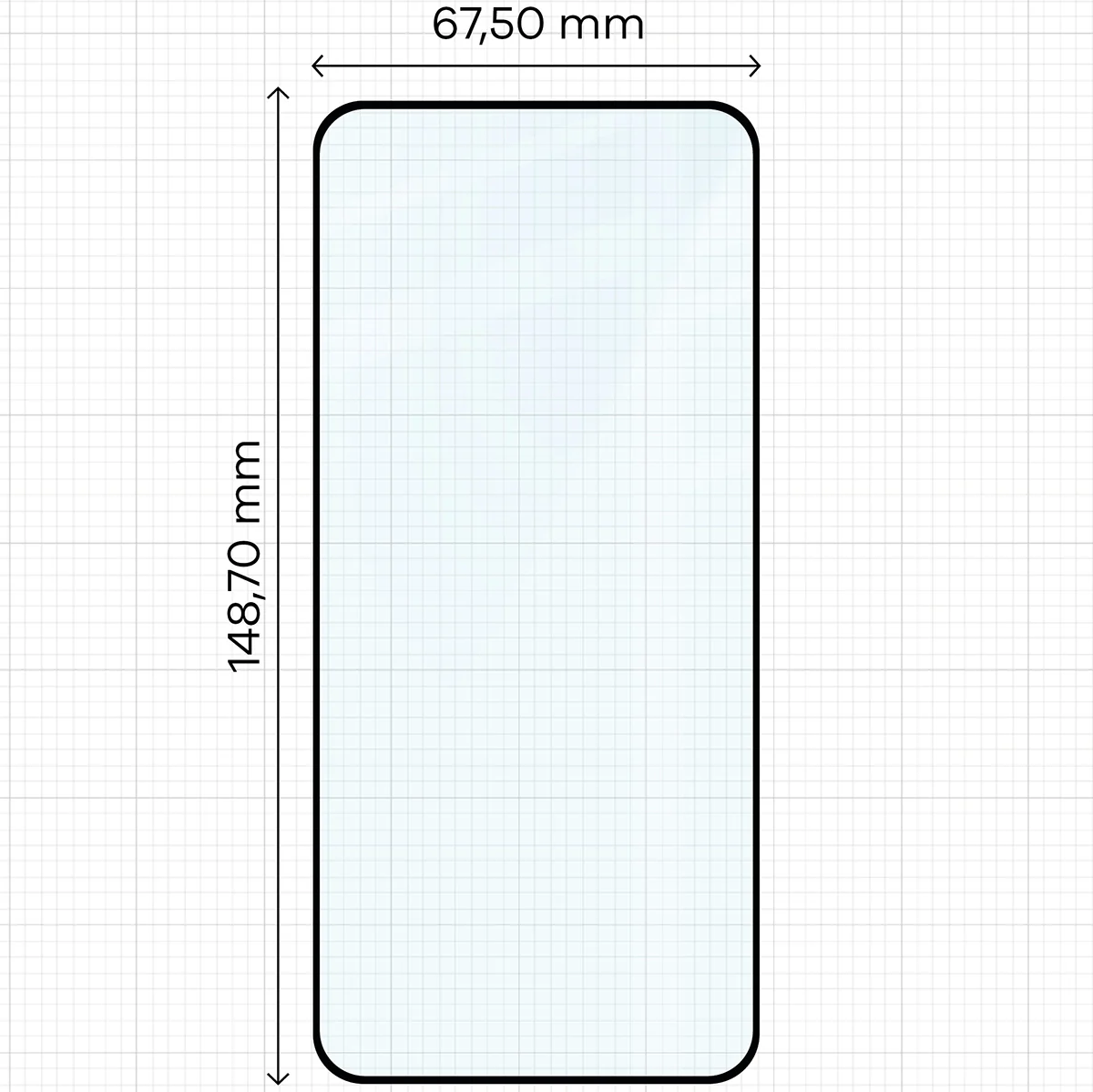 Gehärtetes Glas - 2 Stück + Kameraschutz für Xiaomi 15, Bizon Glass Edge Pack, Schwarz - Image 2