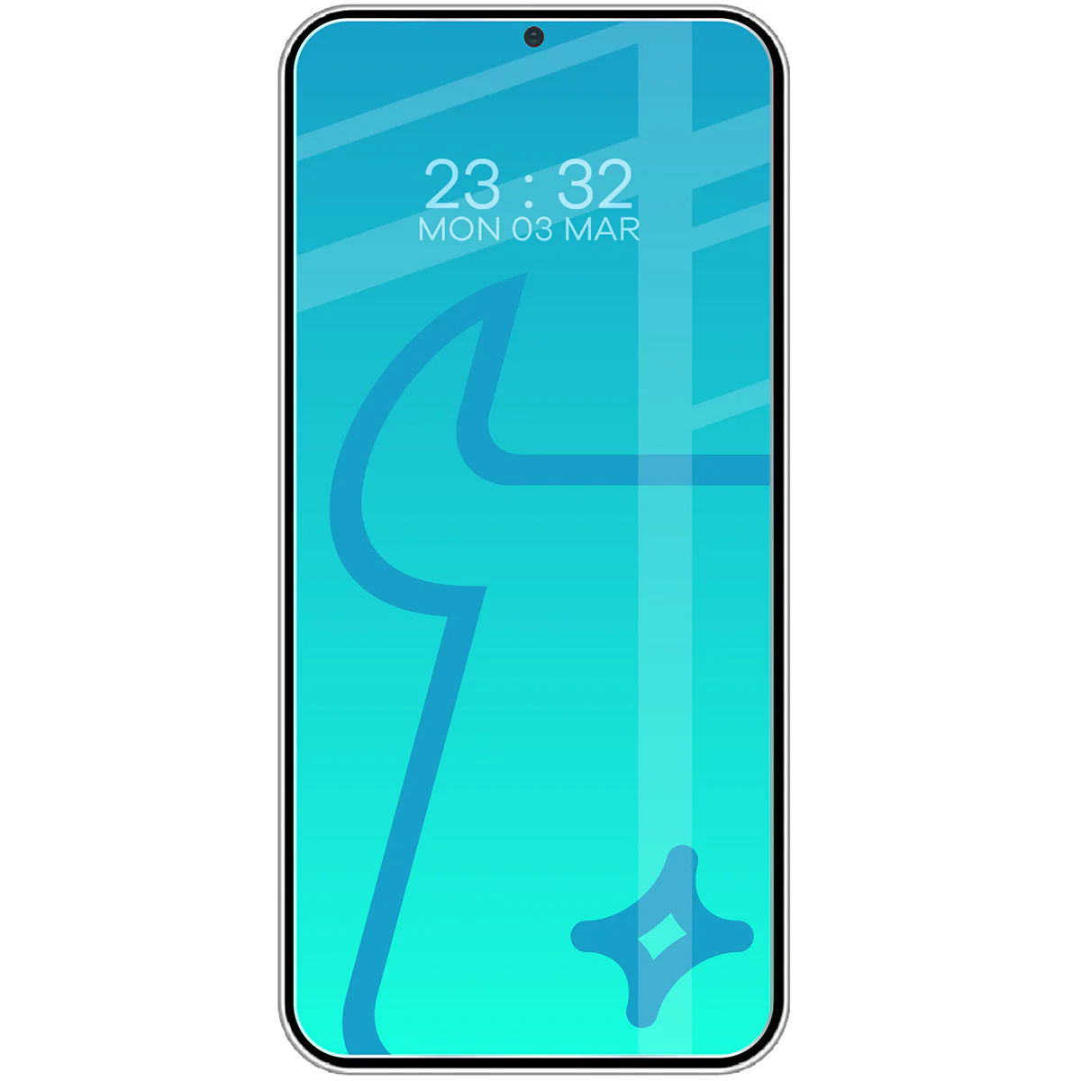 Gehärtetes Glas - 3 Stück + Kameraschutz für Galaxy S25 Plus, Bizon Glass Clear Pack - Image 3