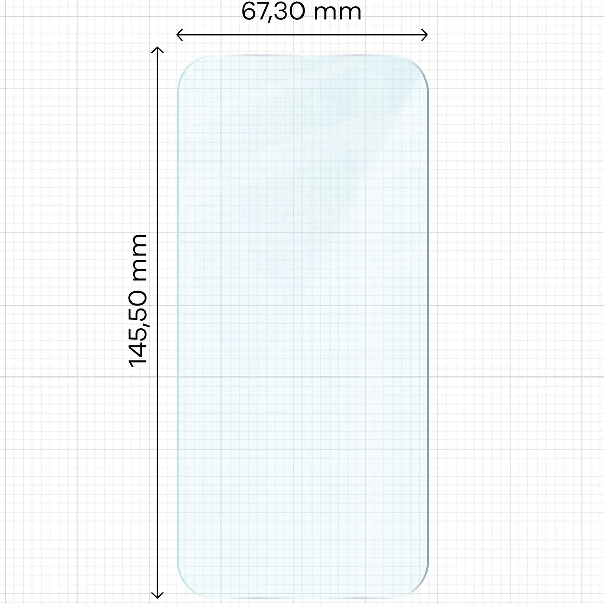 Gehärtetes Glas - 3 Stück + Kameraschutz für iPhone 17 Pro, Bizon Glass Clear Pack - Image 2