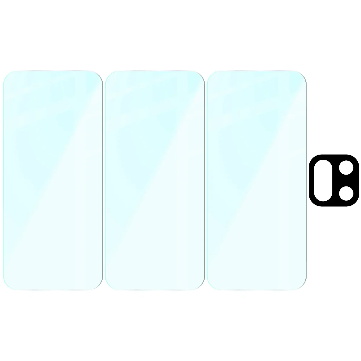 Gehärtetes Glas - 3 Stück + Kameraschutz für OnePlus 15, Bizon Glass Clear Pack - Image 6