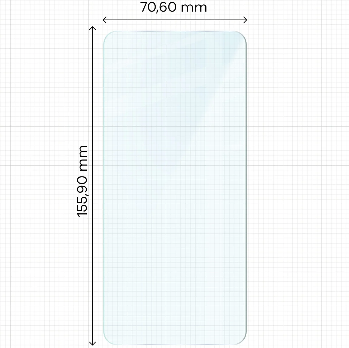 Gehärtetes Glas - 3 Stück + Kameraschutz für Xiaomi POCO F6 Pro, Bizon Glass Clear Pack - Image 2