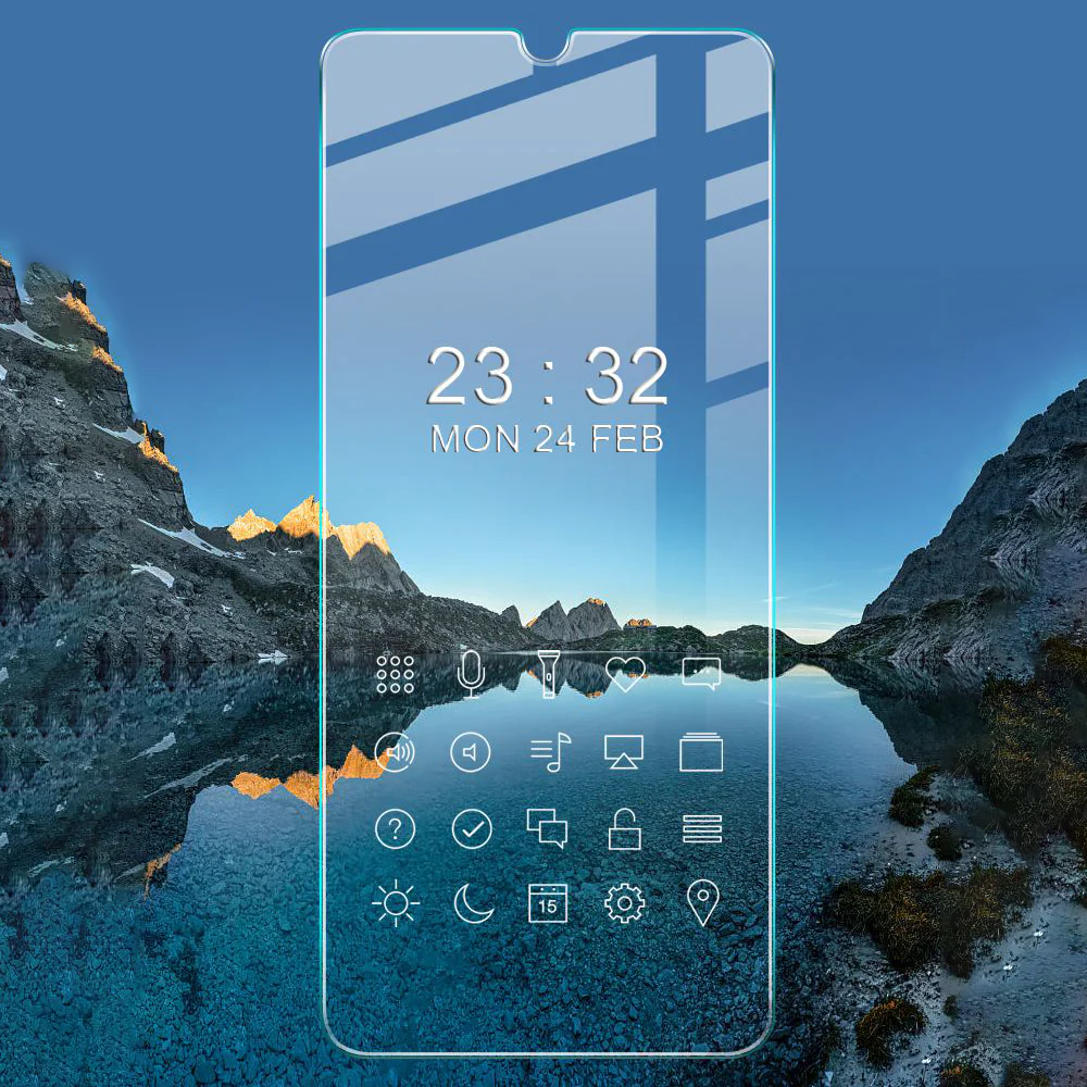 Gehärtetes Glas - 3 Stück + Kameraschutz, Realme C33, Bizon Glass Clear 2 Pack - Image 7