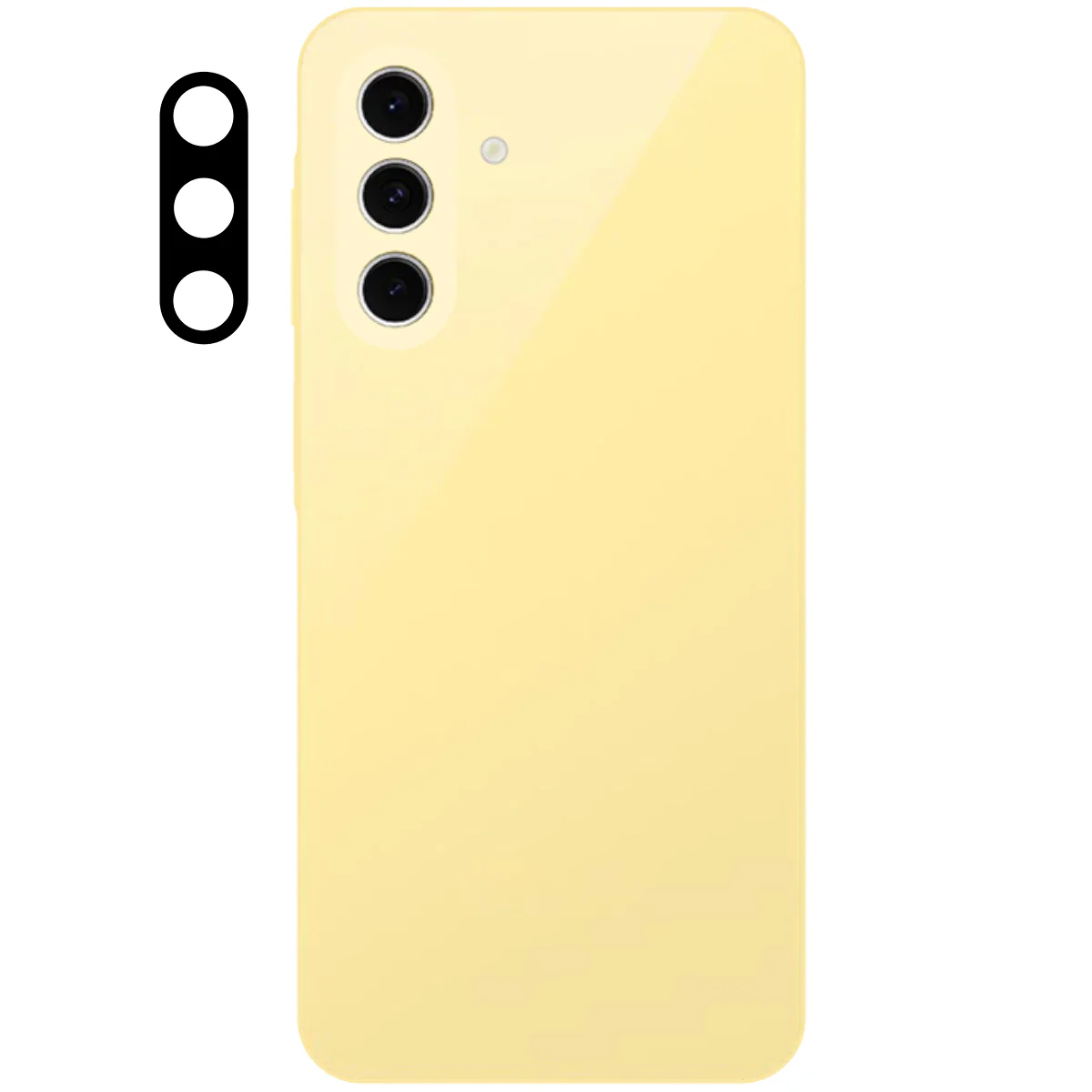 Gehärtetes Glas für die Kamera für Galaxy A26 5G, Bizon Glass Silk Lens, 2 Stück - Image 2