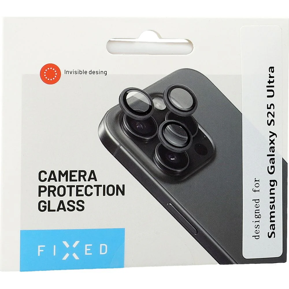 Gehärtetes Glas für die Kamera für Galaxy S25 Ultra, Fixed Invisible Camera Glass, Schwarz - Image 4
