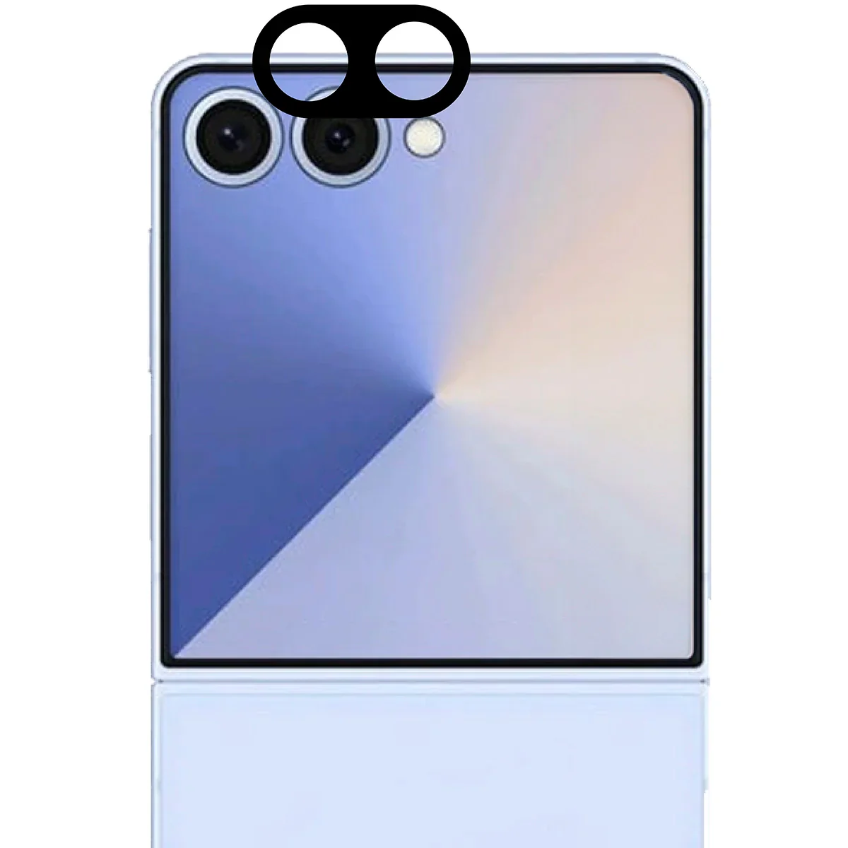 Gehärtetes Glas für die Kamera für Galaxy Z Flip7, Bizon Glass Lens, 2 Stück - Image 5