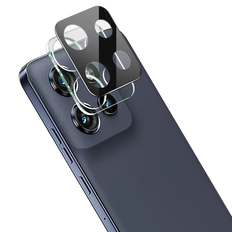 Gehärtetes Glas für die Kamera für Motorola Edge 50 Neo, Bizon Glass Silk Lens, 2 Stück - Image 4