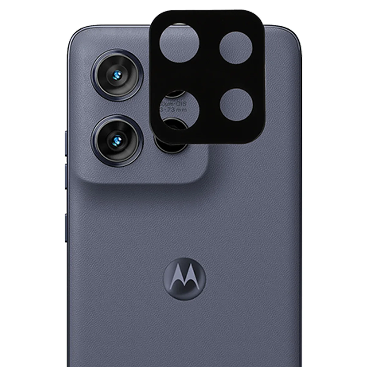 Gehärtetes Glas für die Kamera für Motorola Edge 50 Neo, Bizon Glass Silk Lens, 2 Stück - Image 5