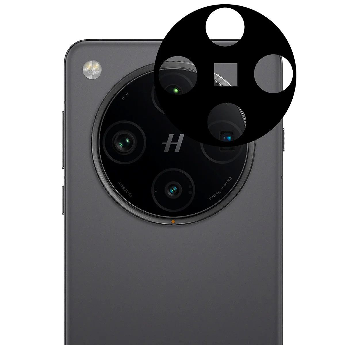 Gehärtetes Glas für die Kamera für Oppo Find X8 Pro, Bizon Glass Silk Lens, 2 Stück - Image 5