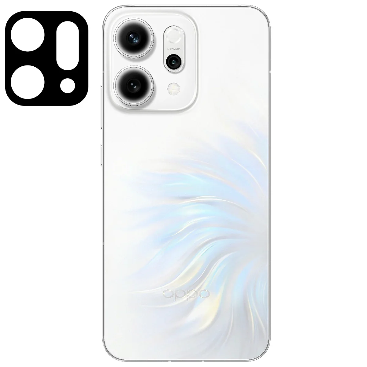 Gehärtetes Glas für die Kamera für Oppo Reno 14, Bizon Glass Lens, 2 Stück - Image 2