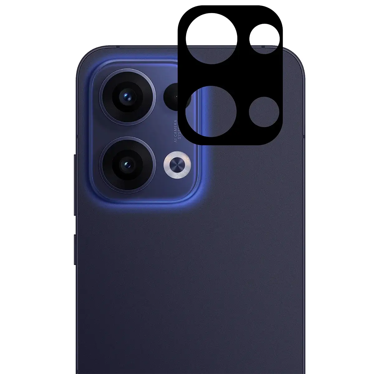 Gehärtetes Glas für die Kamera für Oppo Reno13, Bizon Glass Silk Lens, 2 Stück - Image 5