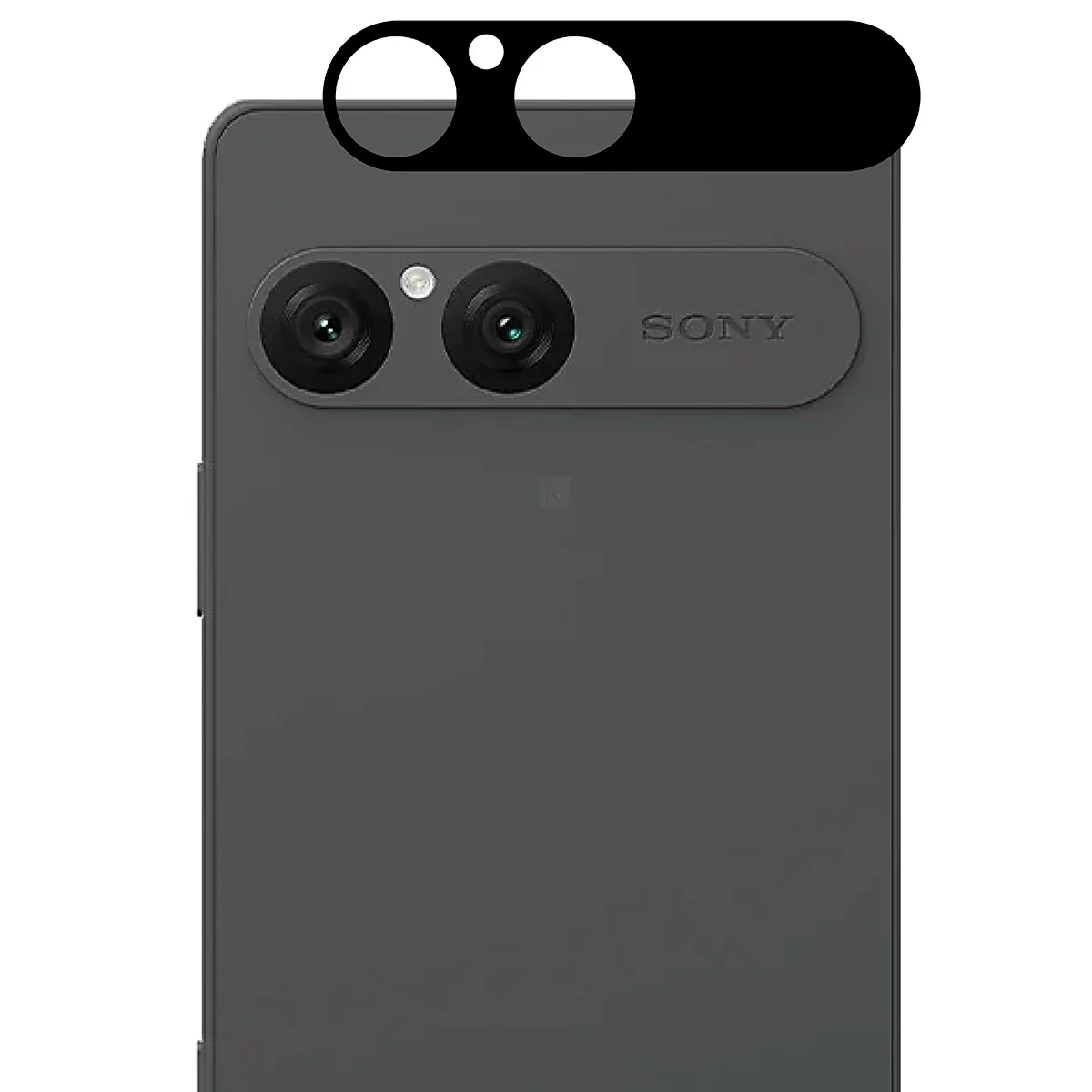 Gehärtetes Glas für die Kamera für Sony Xperia 10 VII, Bizon Glass Lens, 2 Stück - Image 5