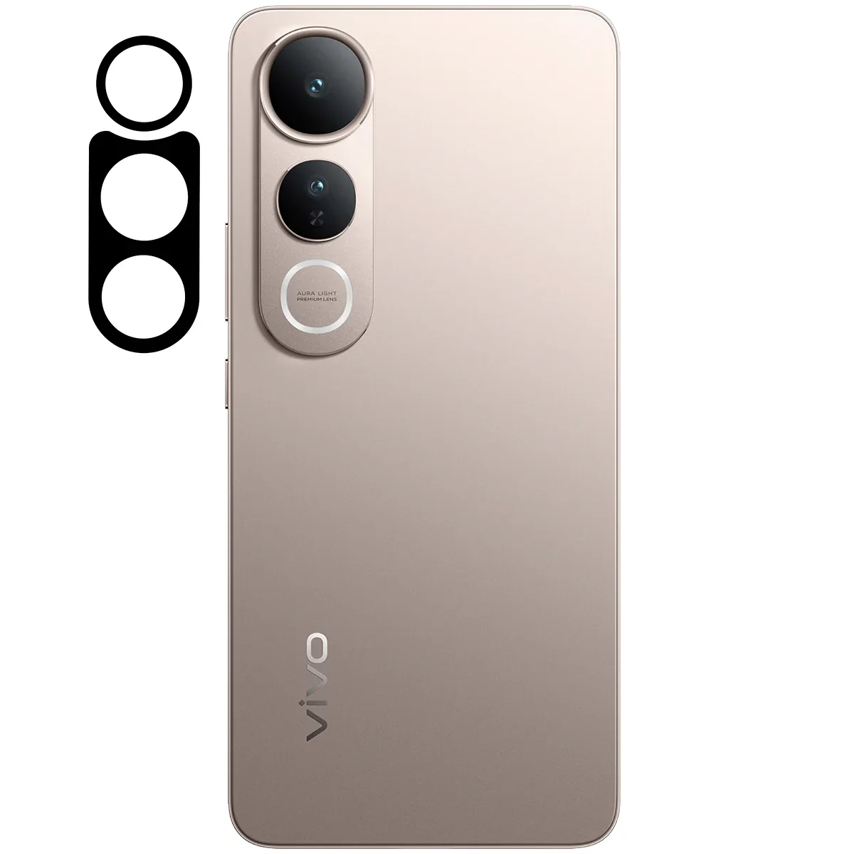 Gehärtetes Glas für die Kamera für Vivo V50 Lite 4G / 5G, Bizon Glass Lens, 2 Stück - Image 2