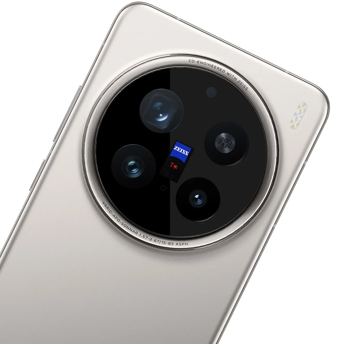Gehärtetes Glas für die Kamera für Vivo X200 Pro, Bizon Glass Lens, 2 Stück - Image 4