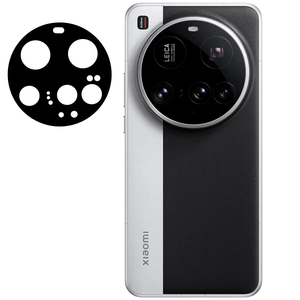 Gehärtetes Glas für die Kamera für Xiaomi 15 Ultra, Bizon Glass Silk Lens, 2 Stück - Image 2