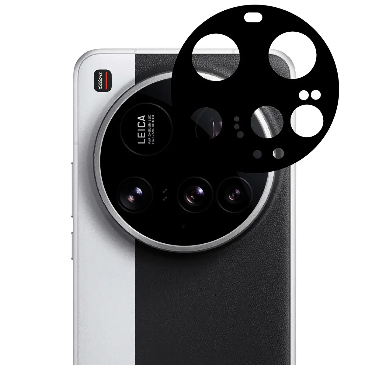 Gehärtetes Glas für die Kamera für Xiaomi 15 Ultra, Bizon Glass Silk Lens, 2 Stück - Image 5
